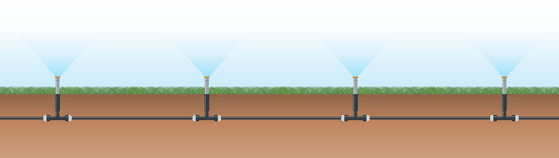 illustration of an irrigation system